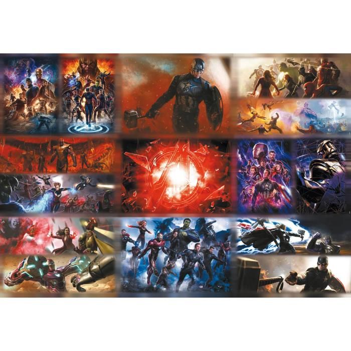 Puzzle de 13500 pièces : Unlimited Fit Technology : The Ultimate Marvel Collection