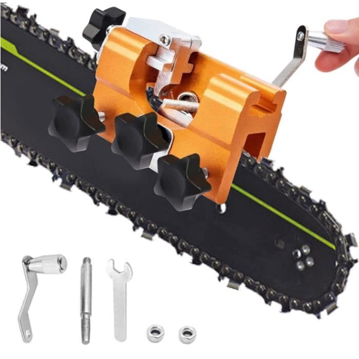 Affûteuse Manuelle Pour Chaîne De Tronçonneuse - Outil Portable Sans Électricité