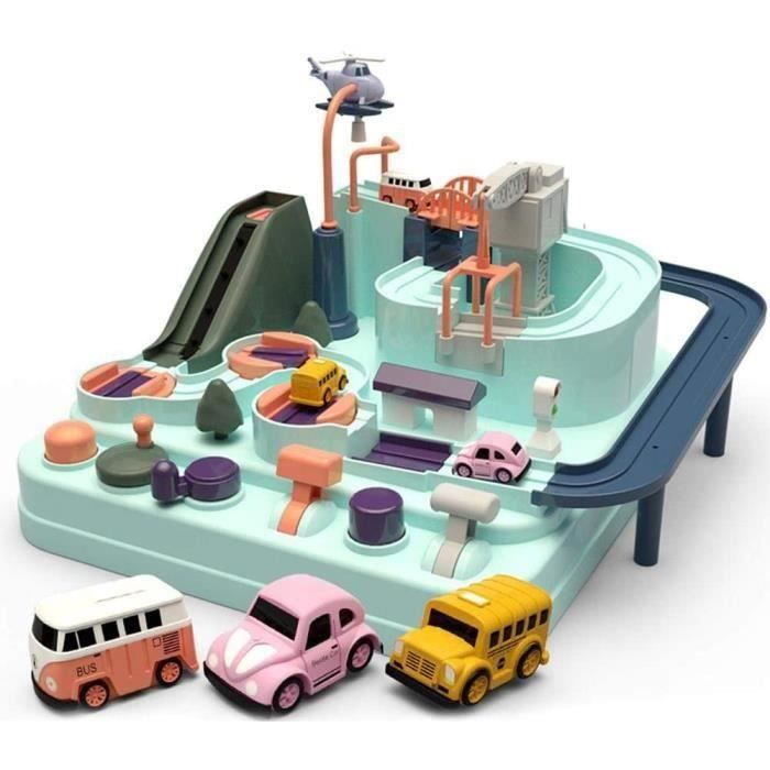 circuit de voiture de course jouet