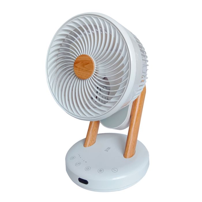 Ventilateur table design silence ECO 360° - 23cm – AC 30W - Batilec