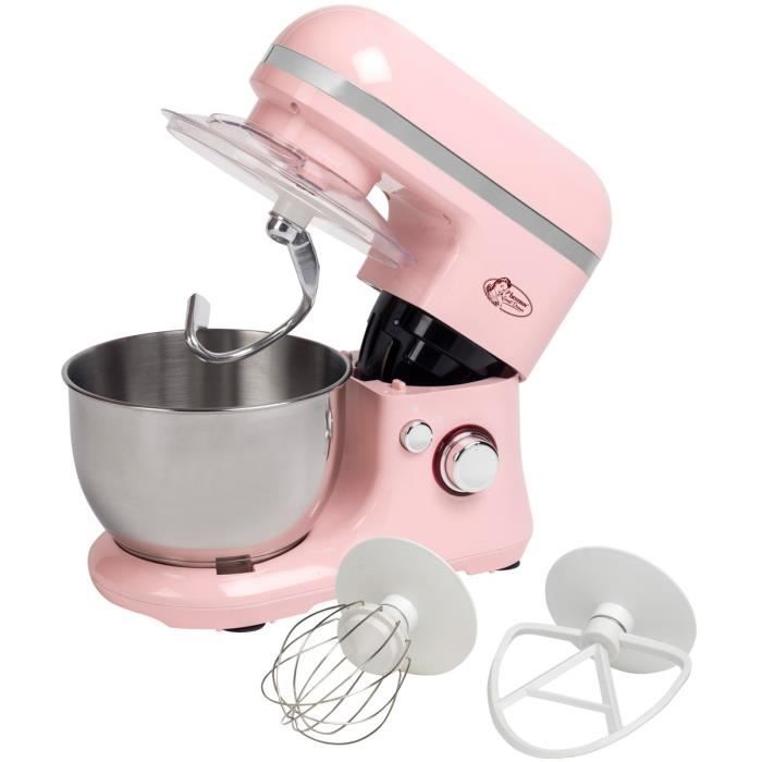 Bestron Akm900sdp Robot Pâtissier Rose Cdiscount Electromenager