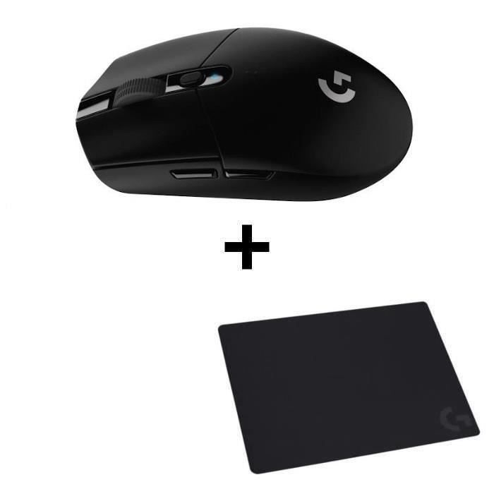 Souris gamer - Sans fil - Logitech G - G305 + Tapis de souris gamer - Logitech G - G240 Souris gamer - Sans fil - Logitech G - G305 + Tapis de souris gamer - Logitech G - G240