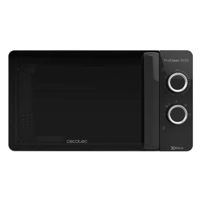 Cecotec Micro-ondes ProClean 3030. Capacité de 20 L Revêtement Ready2Clean 700 W de Puissance 6 Niveaux de Fonctionnement