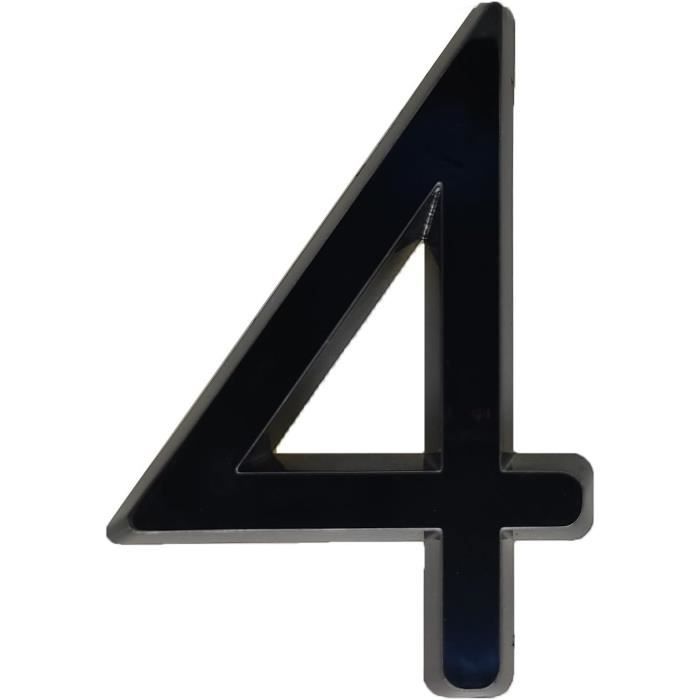 Lot De 960 Autocollants En Vinyle Avec Lettres Et Chiffres - Noir Et Blanc