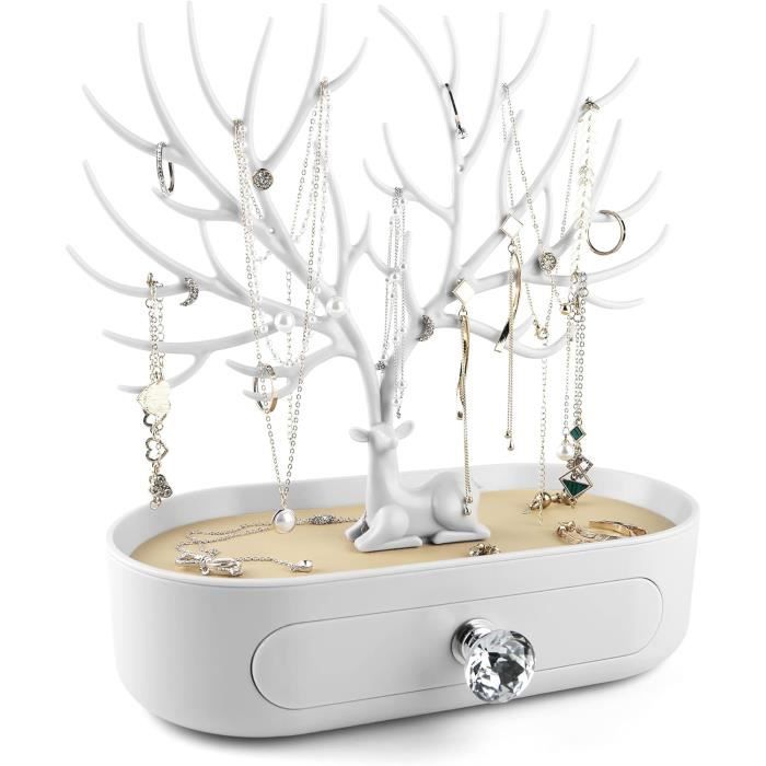 Présentoir En Bois Vintage Zafira - Pour Diamants, Collection Ou Accessoires - Neuf