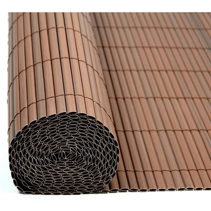 Brise-vue En Toile Pour Balcon Sur Mesure 290g/m2 Carbone