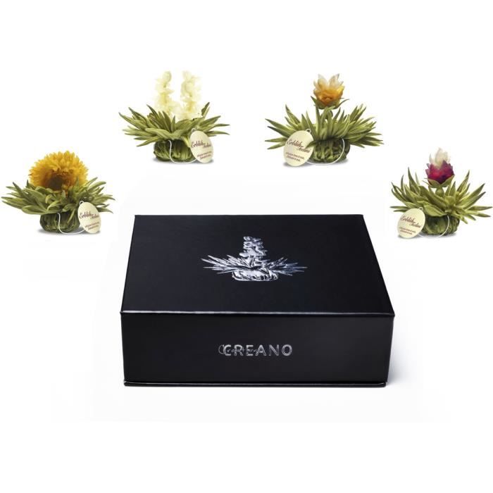 Creano - Fleurs de Thé dans Coffret Cadeau- « Floraison » avec