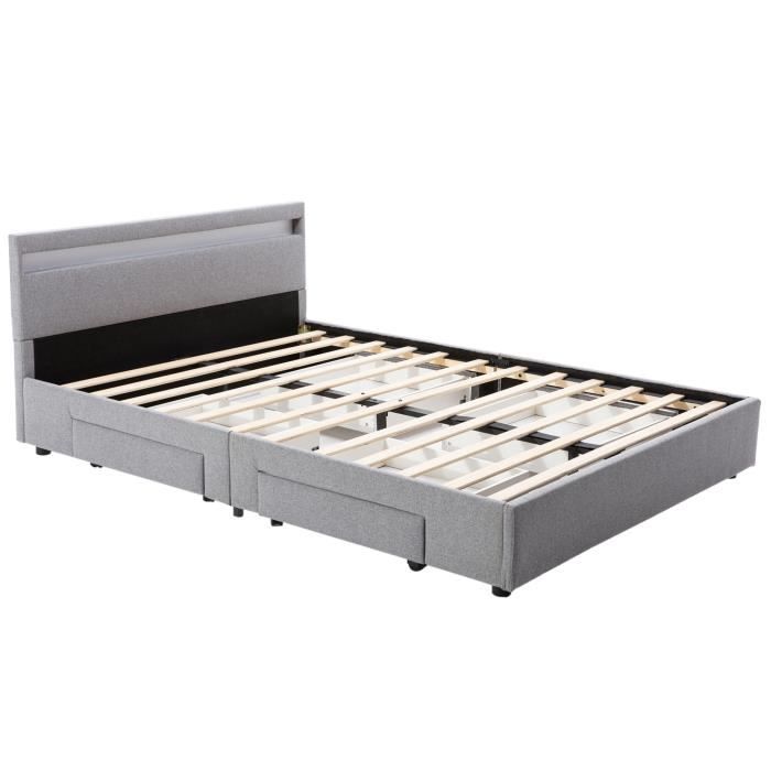 Lit Boxspring BEST FOR YOU Neo - 180x200 Cm - Avec Sommier Et Matelas Ressorts