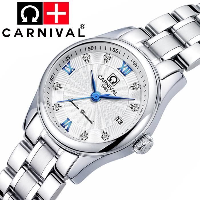 Suisse CARNIVAL Montre Femme Montre Bracelet Femme - Quartz -