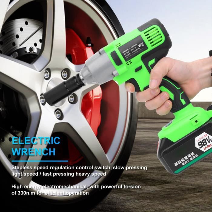 Clé - Visseuse à Percussion électrique Sans Balais, Batterie Au Lithium