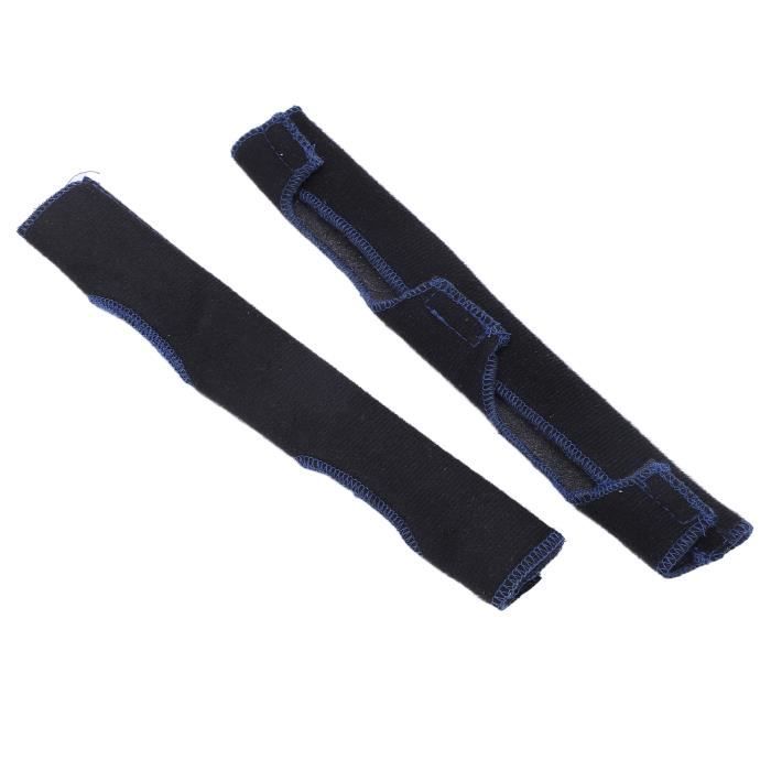 2 Bandeaux Anti-Transpiration Pour Casque - Coton Et Mousse Lavable