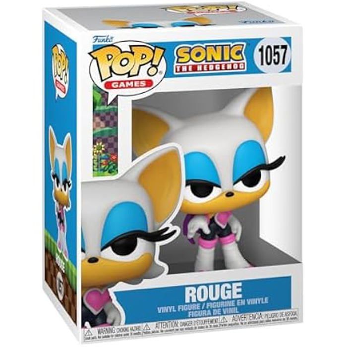 Figurine - Funko Pop! - Sonic - Rogue The Bat - Vinyle - 95 cm - Cadeau Idéal