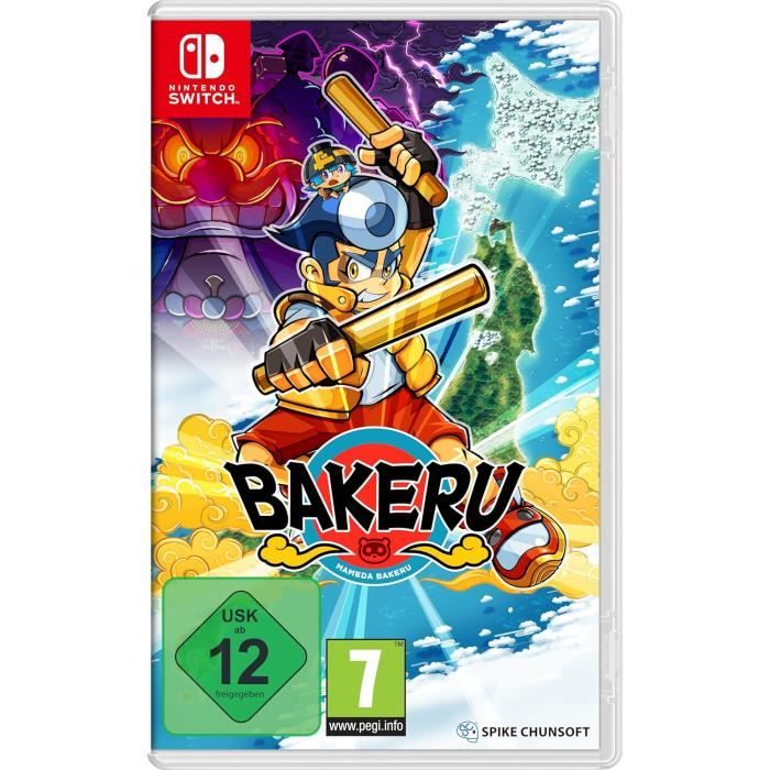 Jeu daction Bakeru Nintendo Switch 47 préfectures Esprits maléfiques Héros japonais