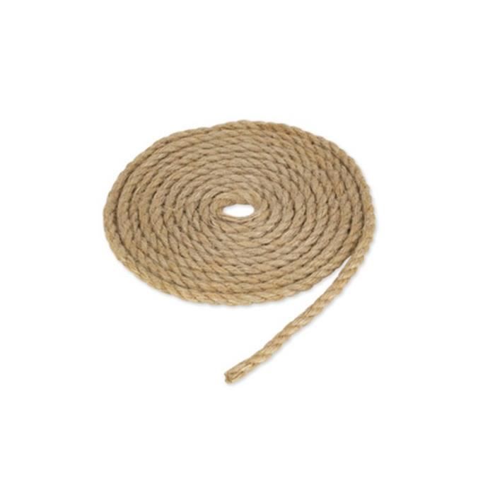 Corde ficelle paracorde en nylon tress/é blanc/ -/ Longueur de 5/ m