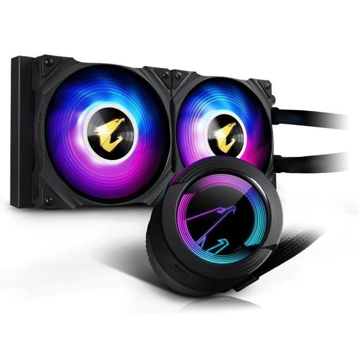 GIGABYTE AORUS WATERFORCE 240 Processeur Refroidisseur de liquide tout en un 12 cm Neuf - vue 6