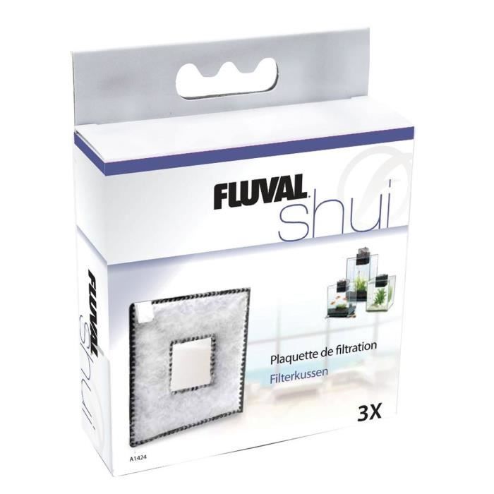 FLUVAL Lot de 3 cartouches de remplacement pour filtration - Pour aquarium Shui