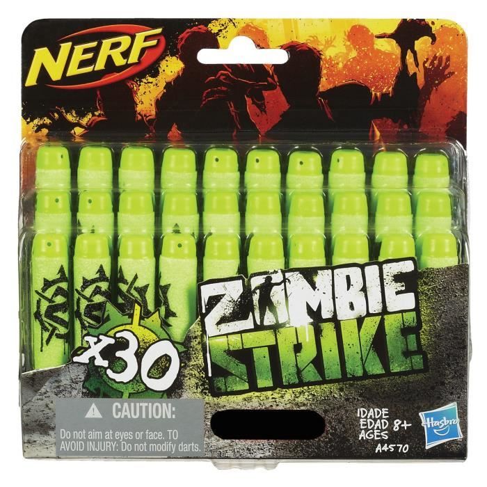 NERF Zombie Strike Recharges Deco x30 - Cdiscount Jeux - Jouets