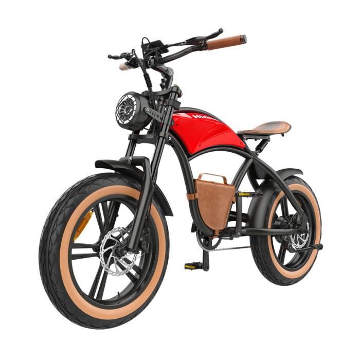 Vélo électrique HIDOES B10 - frein à disque - Moteur 1000 W - 48V12.5Ah Batterie - Autonomie 60km-Style cow-boy