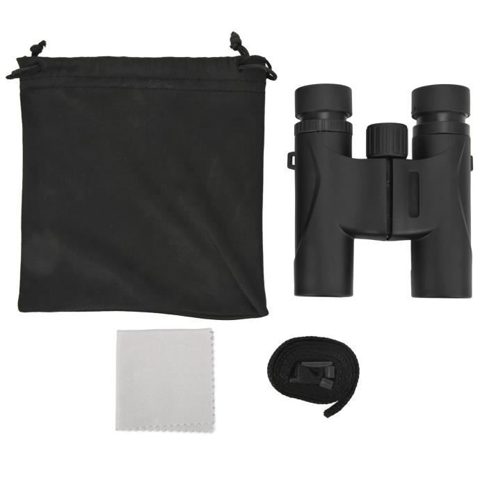 Jumelles Compactes 10x25 EHIOG - Mini Jumelles BAK4 FMC Pour Observation Oiseaux Chasse Randonnée