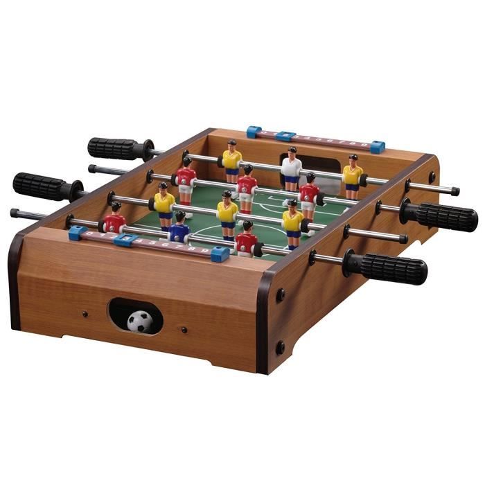 Mini baby-foot de table - MEDIA WAVE STORE - 12 joueurs - 36 x 22 x 7 cm - Jeu de table - Métal - Jeux - Jouets Mini baby-foot de table - MEDIA WAVE STORE - 12 joueurs - 36 x 22 x 7 cm - Jeu de table - Métal - Jeux - Jouets