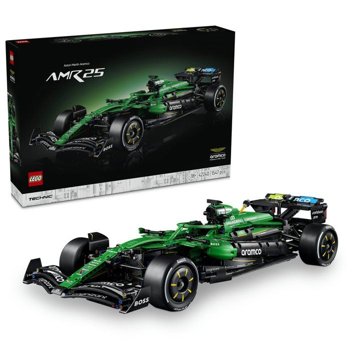 Voiture Aston Martin Aramco AMR25 F1 - vue 2