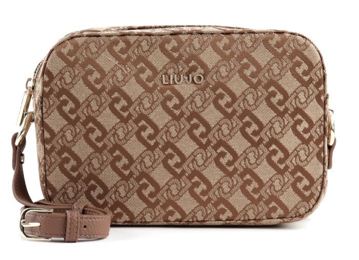 LIU JO Sac à épaule bandoulière marron pour femme Manhattan