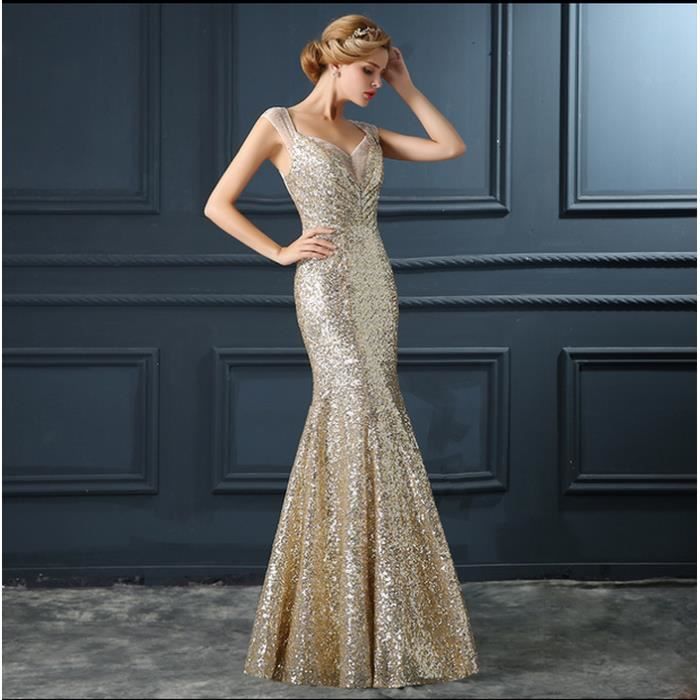robe soiree sequin