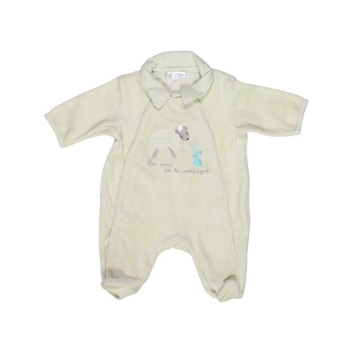 Pyjama 1 Piece Bebe Garcon Kiabi 1 Mois Beige Hiver Vetement Bebe Beige Beige Cdiscount Pret A Porter