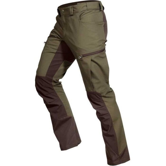vêtements homme pantalons hart hunting crest t. pantalon de chasse versatile pour toute saison. mélange de coton avec panneaux élast