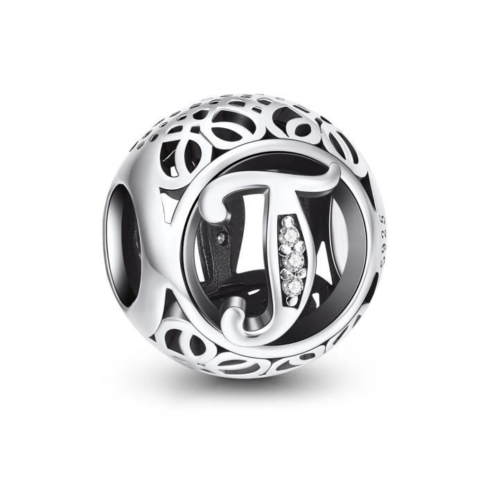 pandora charms lettre