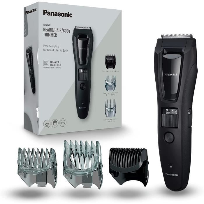 Tondeuse multi usages - PANASONIC - ER-GB61-K503 - Barbe, cheveux, Corps - 40 hauteurs de coupe