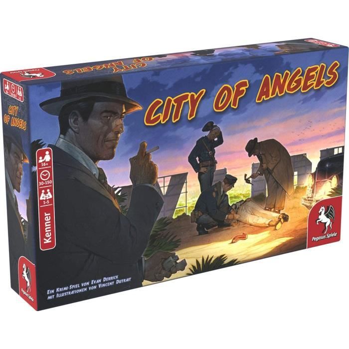 Pegasus Spiele 57461G – City Of Angels: Bullets Over Hollywood – Espansione Gioco Da Tavolo