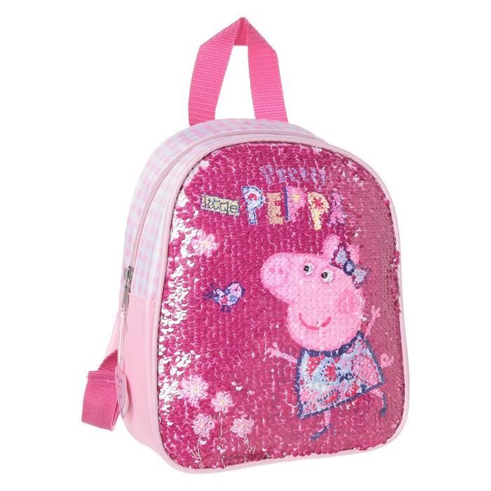 Filles Peppa Pig Sac à dos rose Rocks avec guitare Crème Polkadots école Enfants Sac Filles Peppa Pig Sac à dos rose Rocks avec guitare Crème Polkadots école Enfants Sac