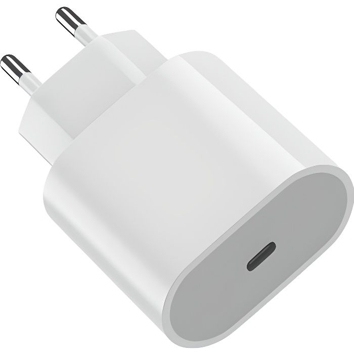Chargeur iPhone 15 avec câble de Charge, Chargeur Rapide USB C 20W
