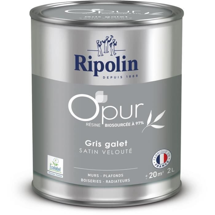 RIPOLIN Peinture Couleur Satin Ultra Couvrante pour Cuisine Chambre Salon Salle Entrée Couloir - vue 4