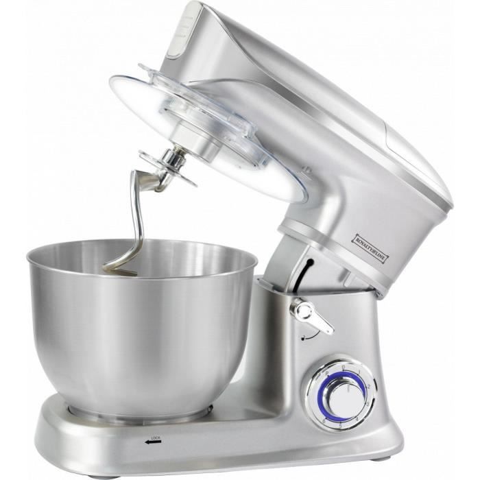 ROYALTY LINE PKM-1900.7 ROBOT DE CUISINE 1900W ARGENT