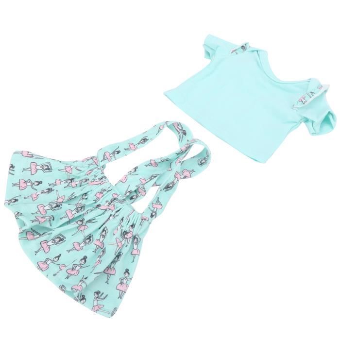 6 Vêtements Pour Poupée De 17 Cm – Ensemble Rose, élastique, Facile à Habiller, Pour Collectionneurs - 7