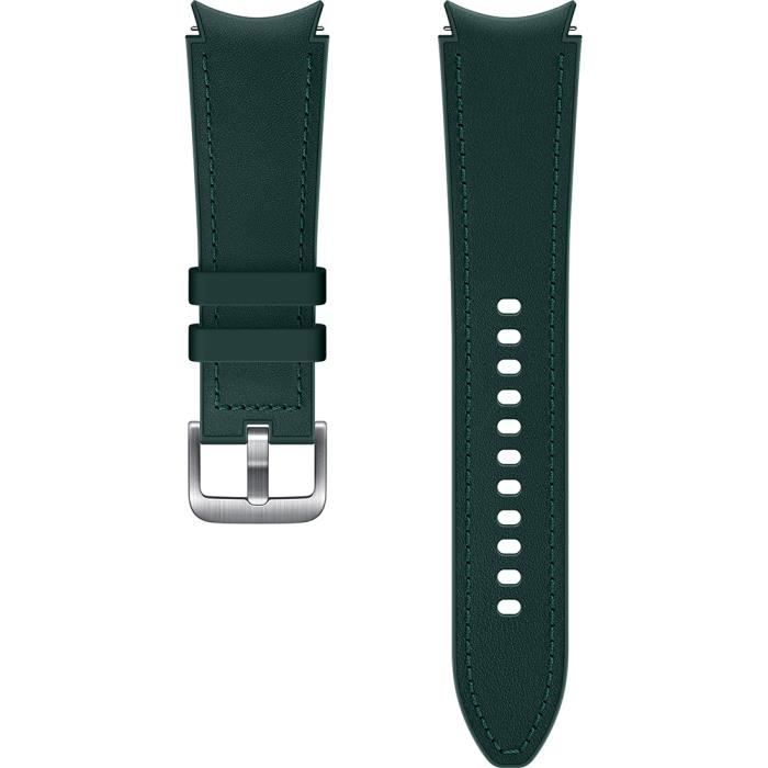 Bracelet Samsung Galaxy Watch 20mm Hybride Cuir - vue 3