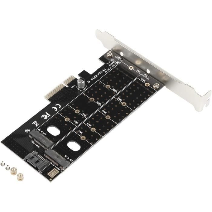 JMT – 2 Adattatori USB 3.0 E Tipo C Per SSD M.2 NGFF, Supporta Chiavi B E M, Per 2230 2242 2260 2280
