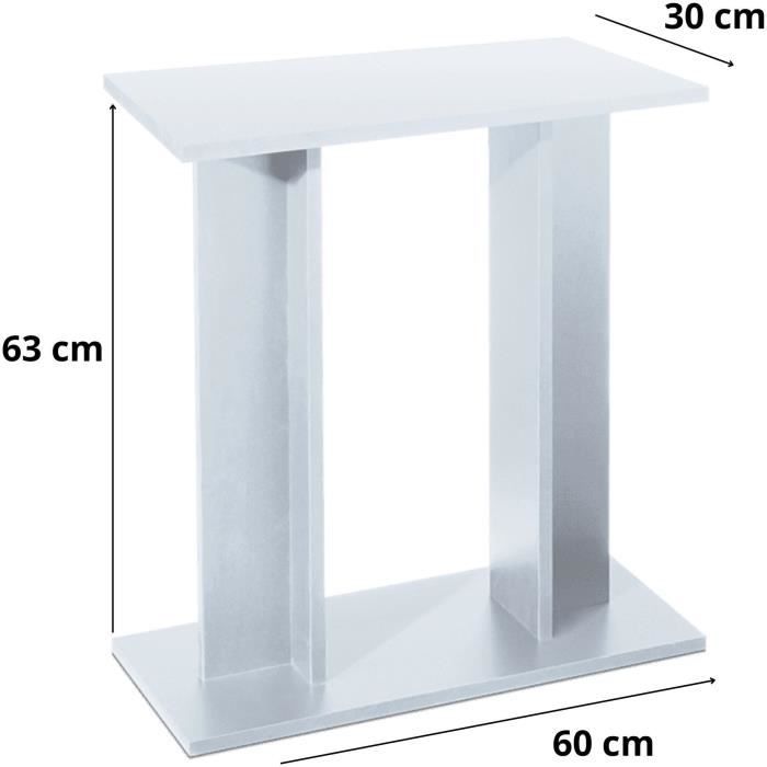 Meuble aqua 60 blanc