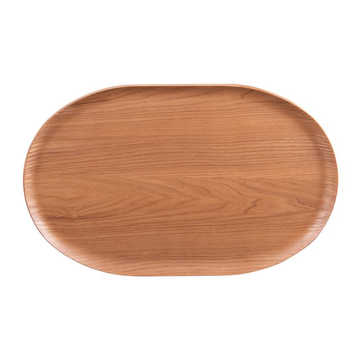 Plateau ovale bois naturel 40x25 cm - Table Passion Plateau ovale bois naturel 40x25 cm - Table Passion