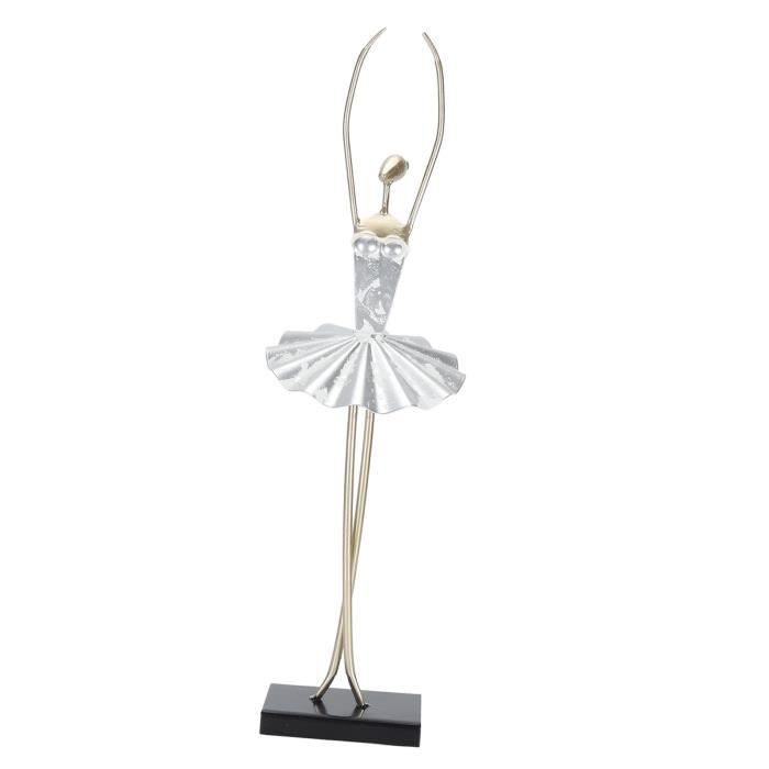Statuette De Ballerine En Résine - 15cm De Haut - Décoration Maison, Bureau, Cadeau Pour Fille