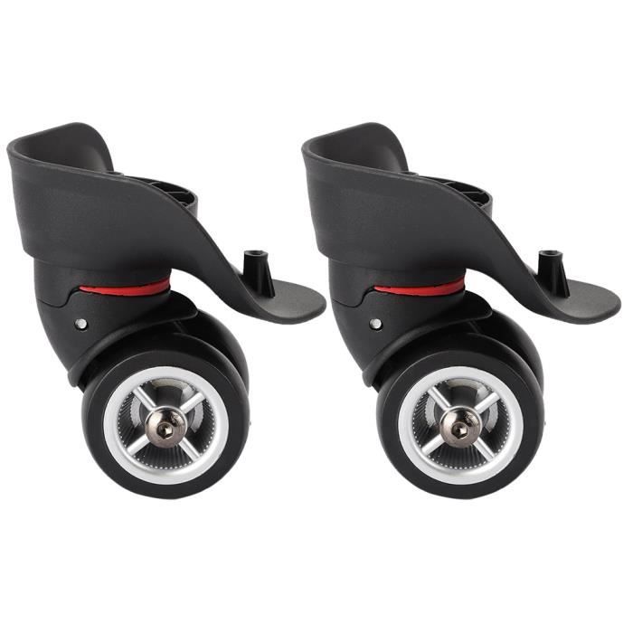 Hominas Roues Valise 1 Paire Pivotantes Gauche Droite - Remplacement Bagages