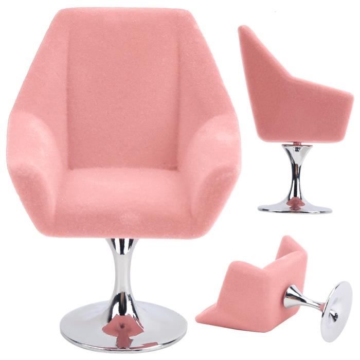 Lot De 5 Mini Chaises Pliantes Multicolores Pour Maison De Poupée - Accessoires Meubles Miniatures