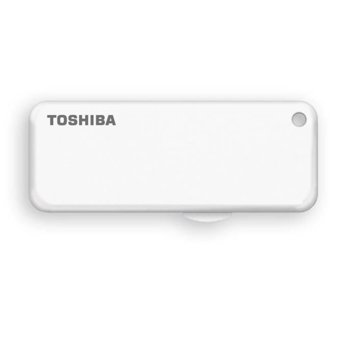 Clé USB - TOSHIBA - Yamabiko USB2 U203 64Gb - Blanc - Capacité de stockage 64 Go - Interface USB 2.0