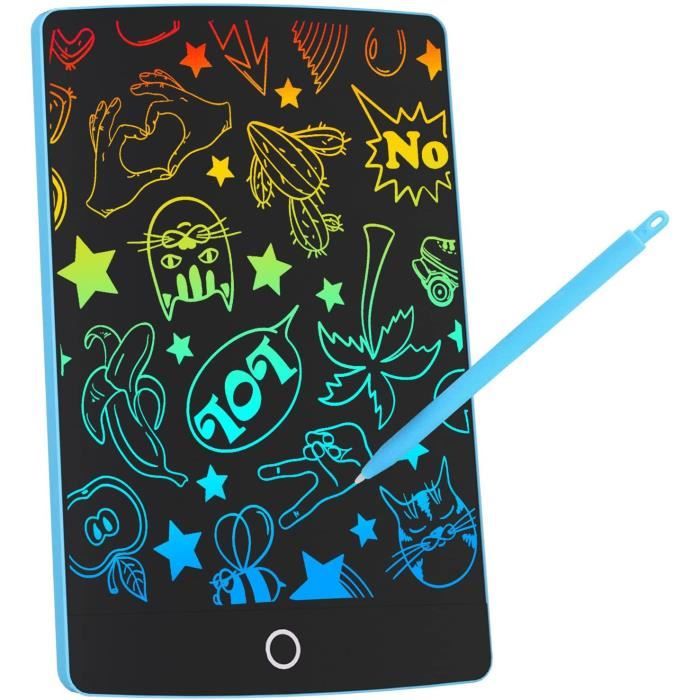 Tablette D'écriture LCD 8.5 Pouces - Bloc-notes électronique Réutilisable, Avec Stylet Et Verrouillage D'écran