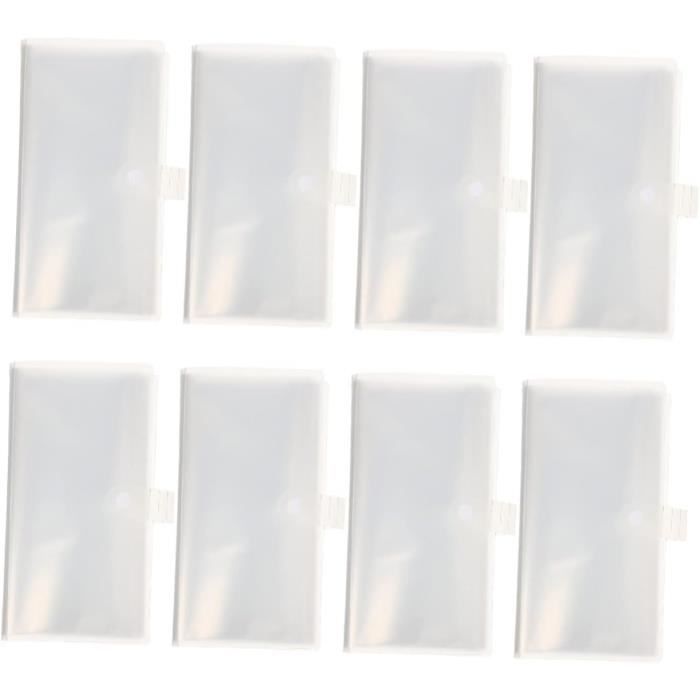 DOITOOL Album à Billets Transparent – Porte-Billets 22,5 X 12,5 X 3 Cm, Plastique PP, Collection Concerts Cinéma