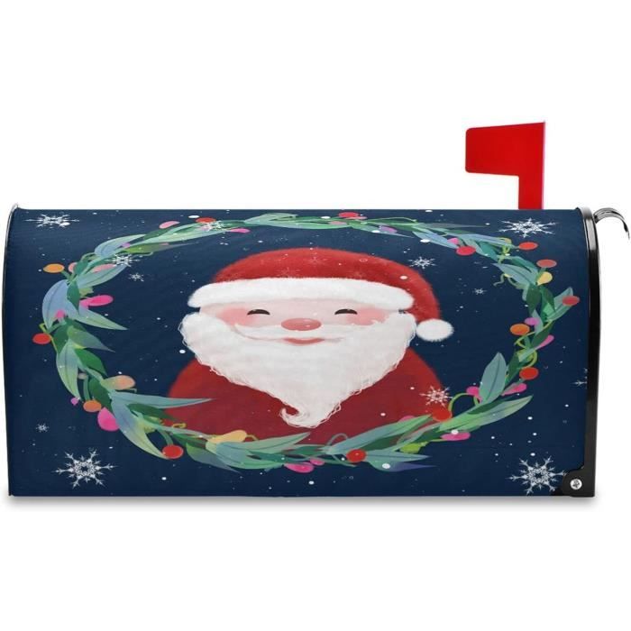 Aimants De Noël Décoratifs - Motifs Père Noël, Sapin, Rennes - En PVC Souple - Pour Réfrigérateur, Voiture, Porte De Garage