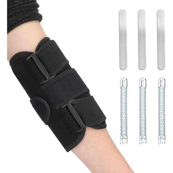 Lot De 2 Attelles De Coude Réglables - Pour Tendinite, épicondylite (tennis Elbow) - Homme Et Femme, Avec Rembourrage Confortable