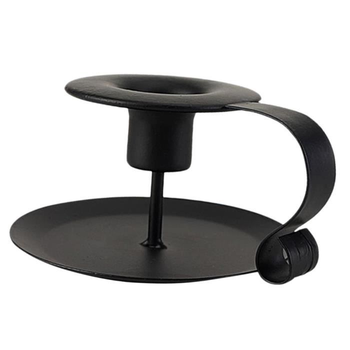 Petit Bougeoir Porte-bougie Vintage - Style Seventies - Fabriqué Au Danemark
